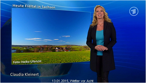 13.01.2015, Wetter vor Acht