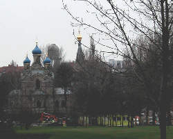 Die russisch-orthodoxe Kirche in Dresden-Südvorstadt