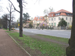 Karcherallee in Dresden-Gruna