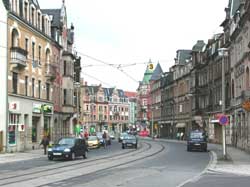 Leipziger Straße in Dresden-Pieschen