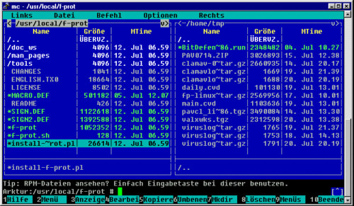 F-Prot-installieren