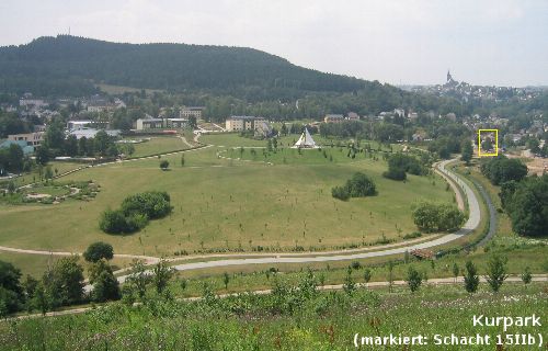 Schlemaer Kurpark und Schacht 15IIb