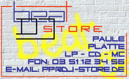 Visitenkarte des DJ-Store