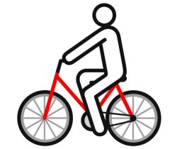fahrradfahren (METACOM Symbole (C) Annette Kitzinger)