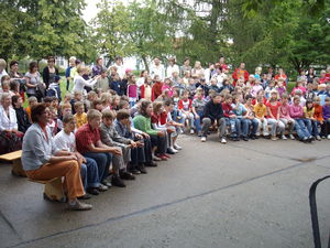 Feierliche Verabschiedung der 4. Klassen 2009