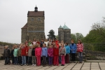 Der Chor der 90. Grundschule auf der Burg Stolpen