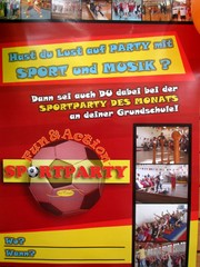 Plakat Sportparty