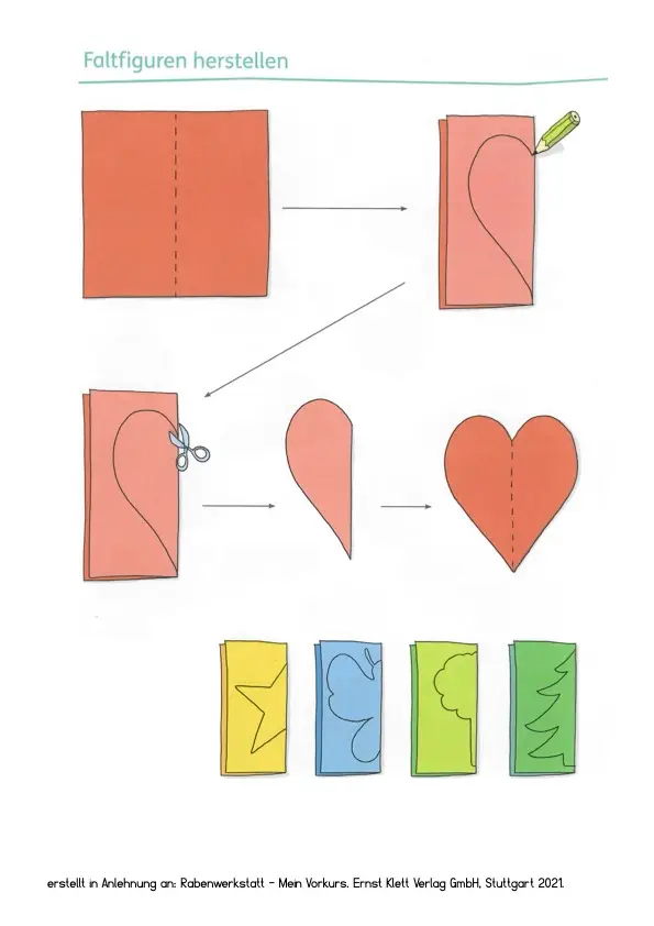 Faltfiguren herstellen
