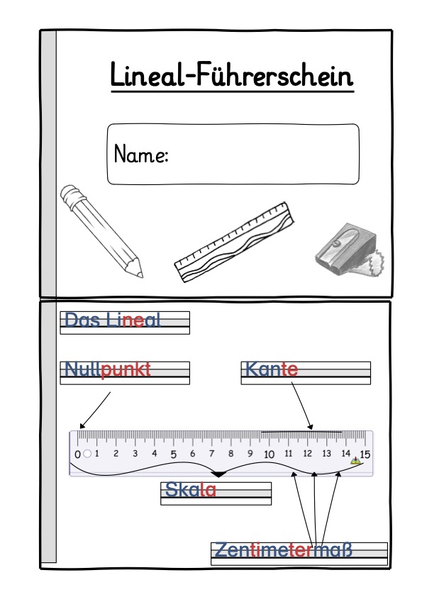 Lineal-Führerschein