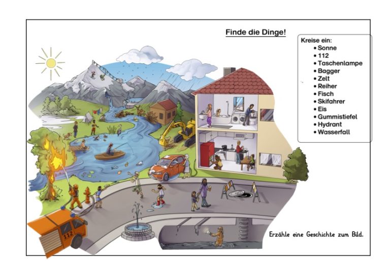 Orientierung – Wimmelsuchbild