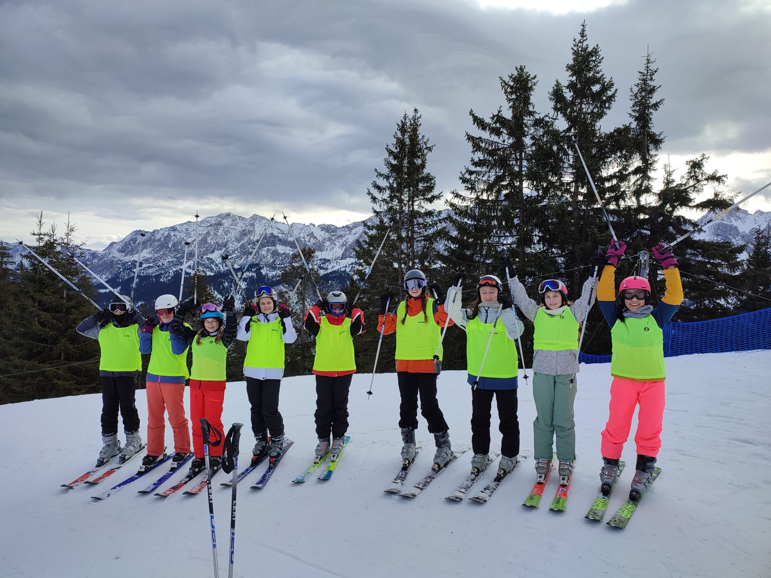 Impressionen aus dem Skilager der 7. Klassen 2024