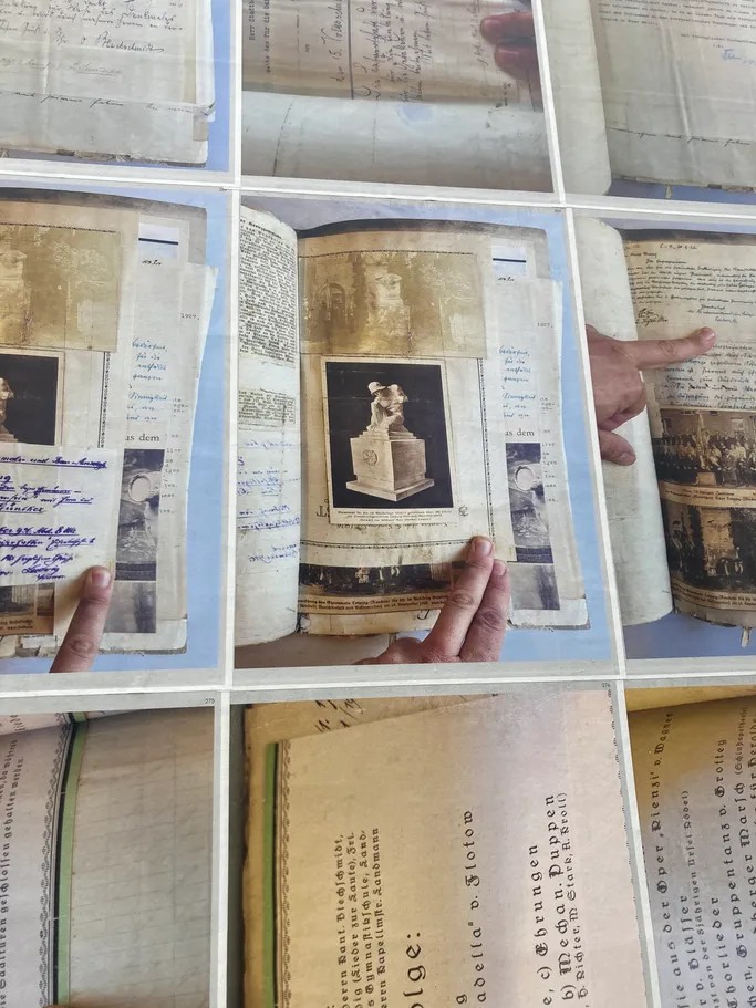 Unterlagen aus dem Archiv