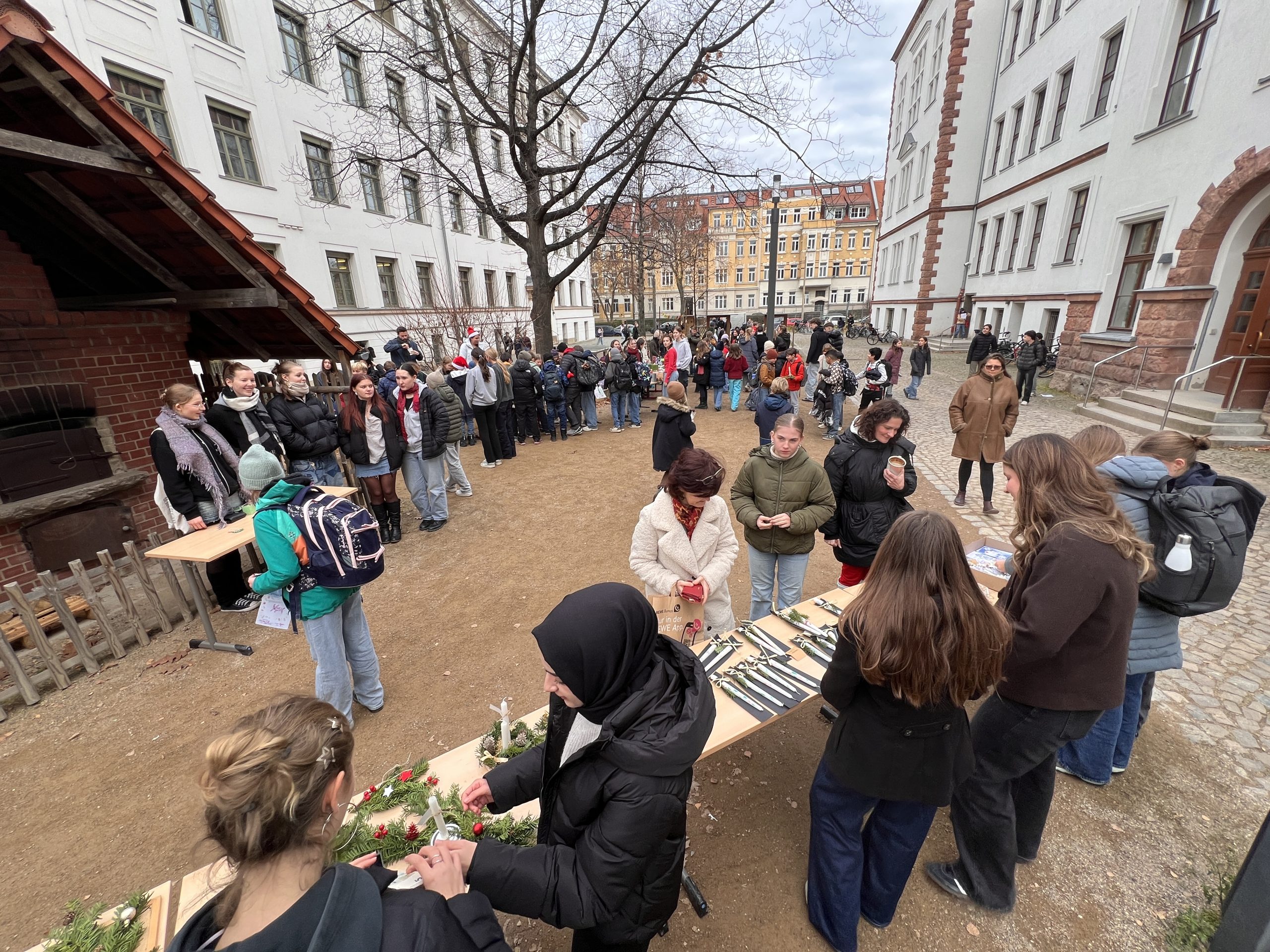 Weihnachtsmarkt in der Mittagspause