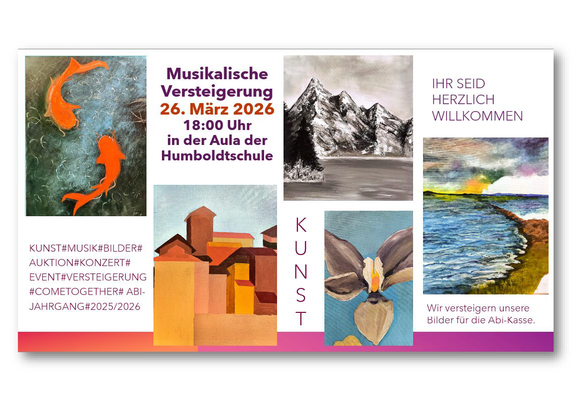 Einladung zur klangvollen Kunstauktion