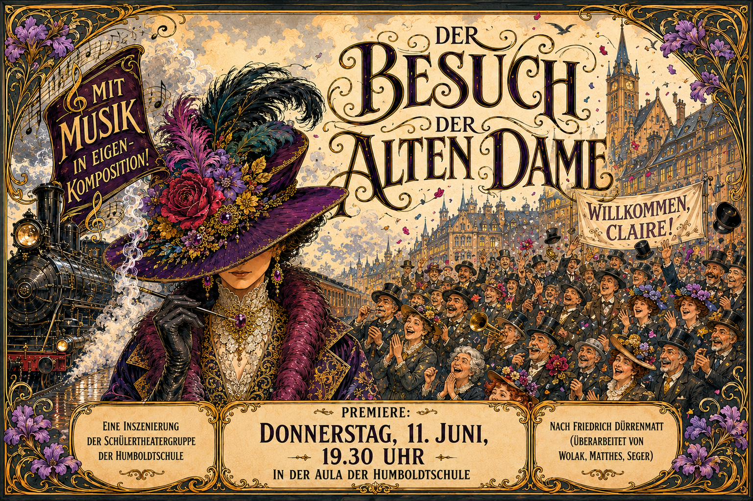 Live-Musik. Eindrucksvolle Inszenierung. Große Geschichte.
