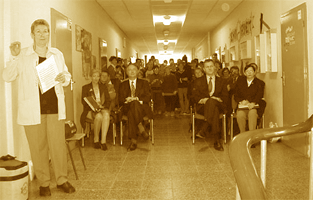 Festakt in der 86. Mittelschule