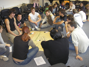 Nochmal bei der Arbeit