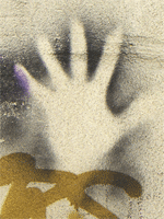 Pochoir von der Alauenstra&szlig;e