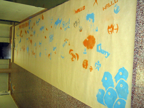 Gesamtansicht der Tafel